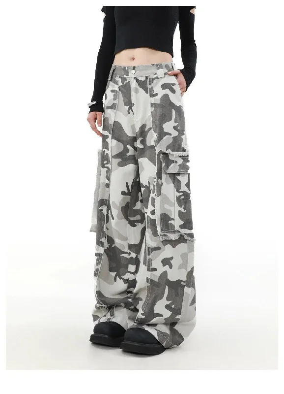 Light Camouflage Cargo Pants