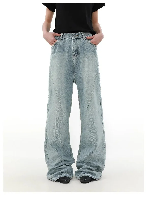 Light Faded Bootcut Jeans