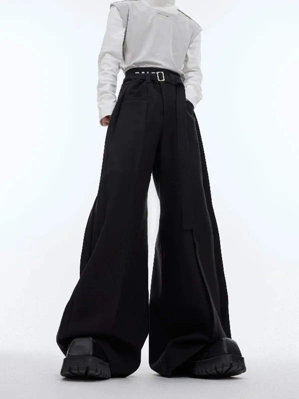 Long Cloth Belt Pants