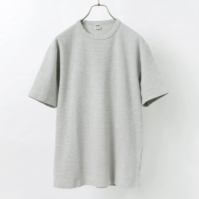 BARNS / Heavy Spun Milled Short Sleeve T-Shirt