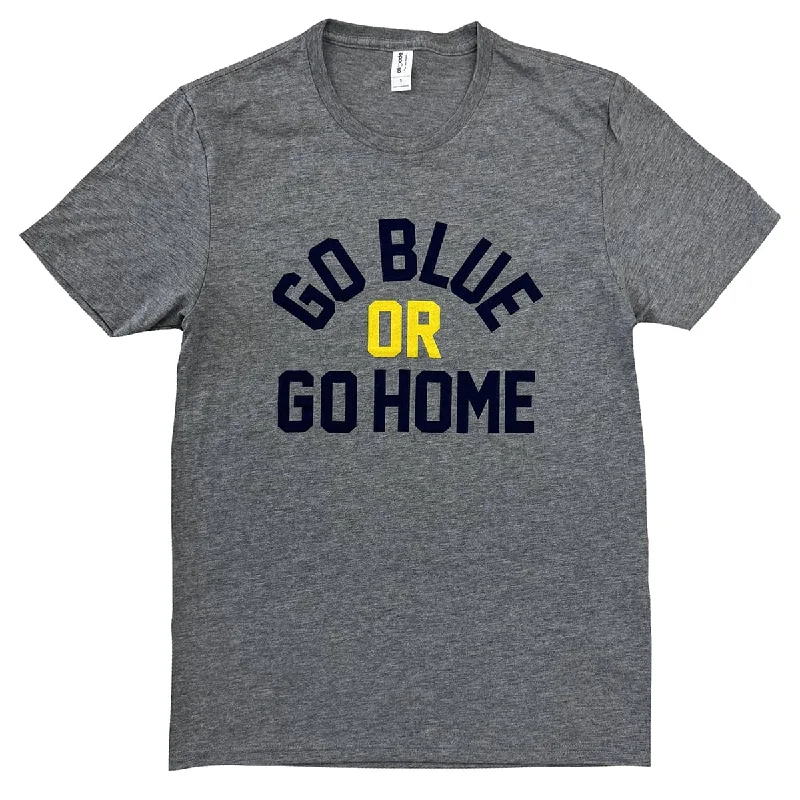 Go Blue or Go Home Arched Shirt