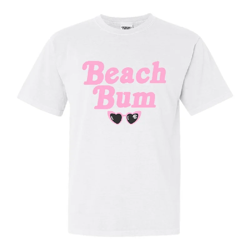 Monogrammed 'Beach Bum' T-Shirt