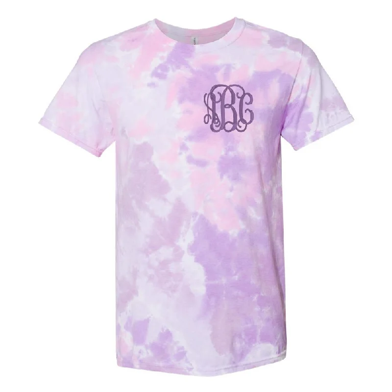 Monogrammed Dream Tie Dye T-Shirt