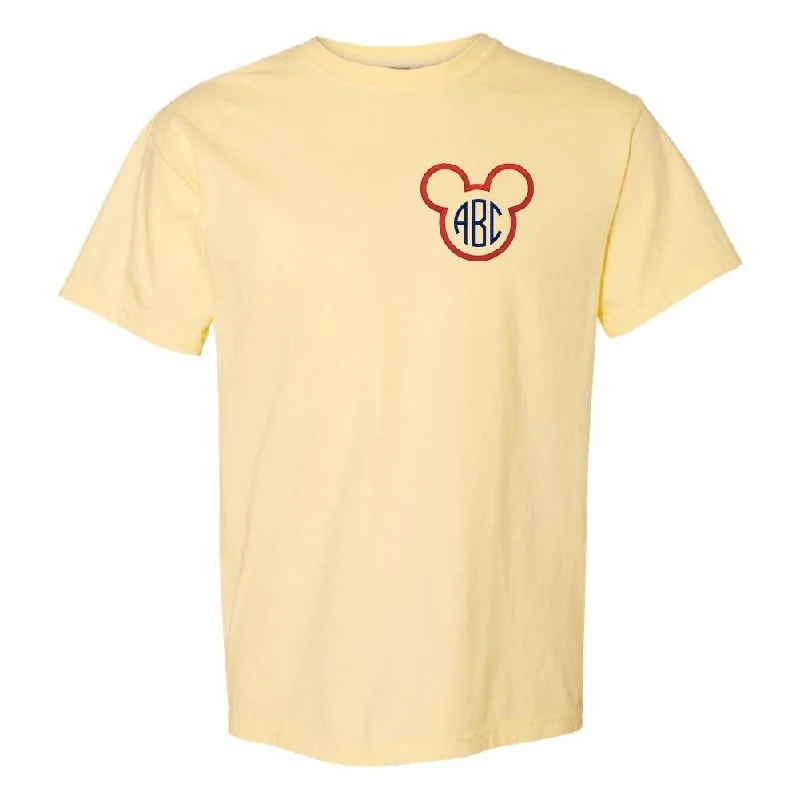 Monogrammed Mickey Mouse T-Shirt