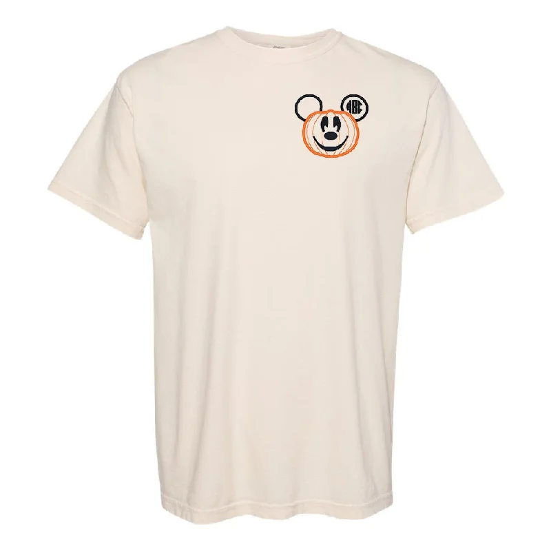 Monogrammed Mickey Pumpkin T-Shirt