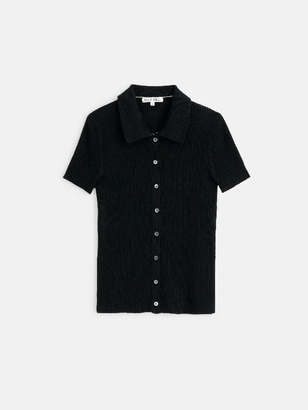 Suzanne Ribbed Polo