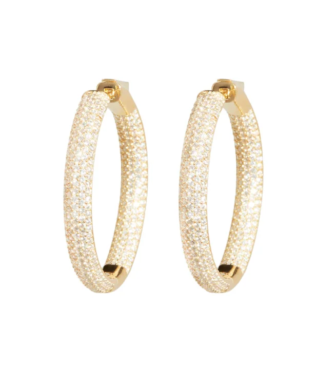 Nickho Rey Tire Hoop Earring