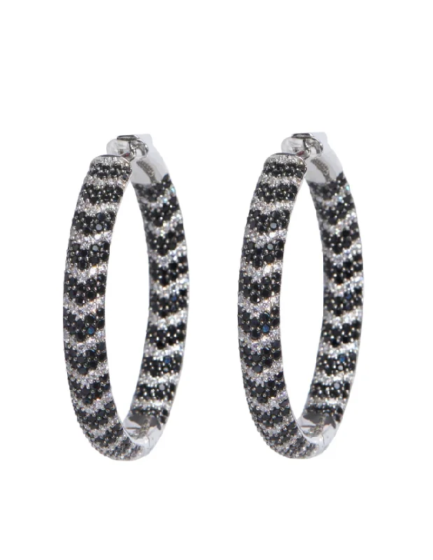 Nickho Rey Tire Hoop Earring