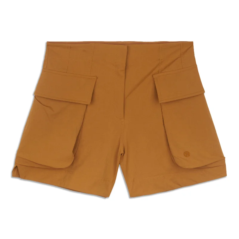 Relaxed-Fit Super-High-Rise Cargo Short - Resale