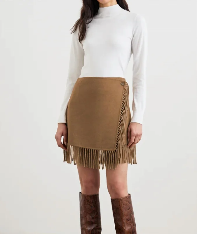 Vista Skirt In Camel