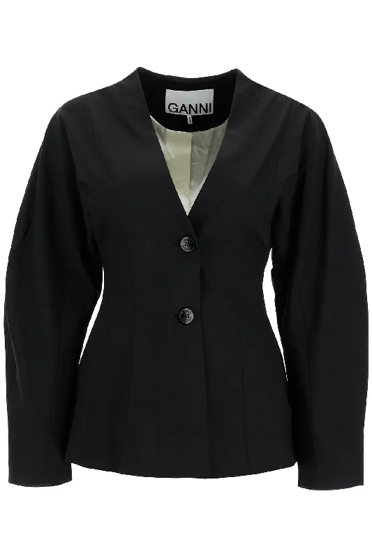 Ganni Women's weight Fitted Jacket