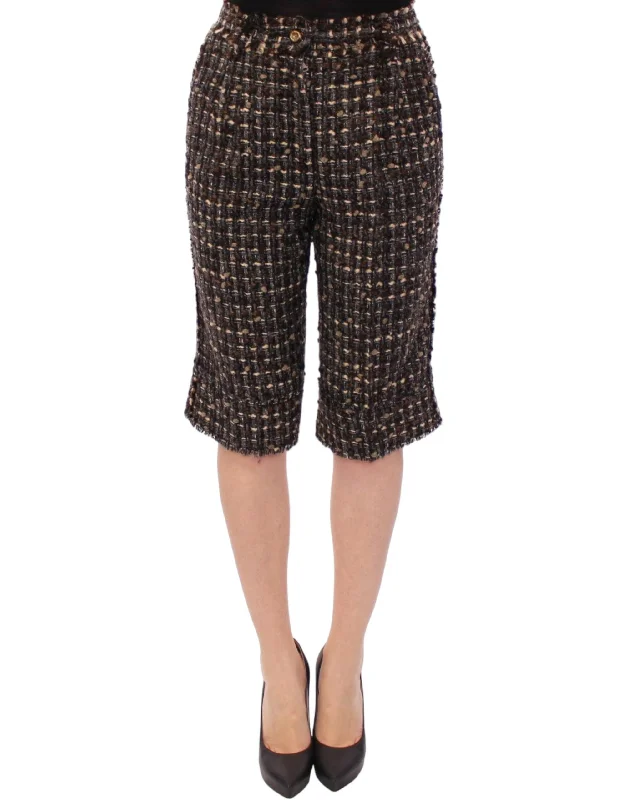 Dolce & Gabbana Elegant  Wool Blend Women's Shorts