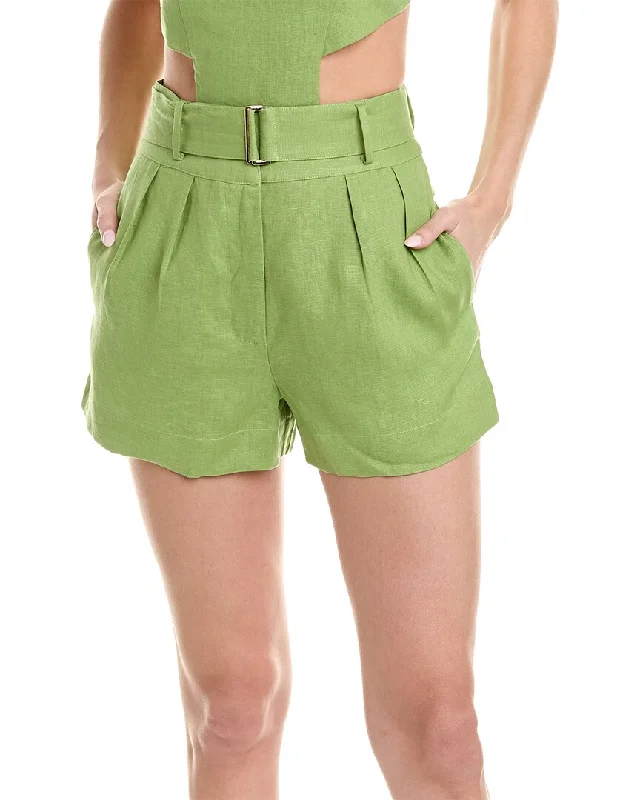 Hevron Zinna Linen Short