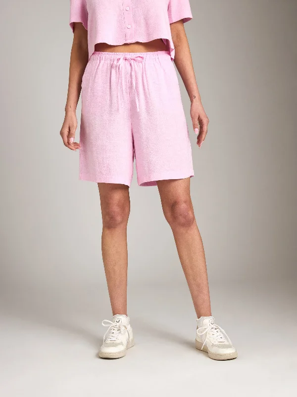 Siesta Pull Up Linen Short