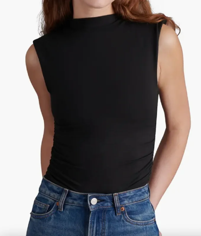 Essen Bodysuit in Black by Steve Madden