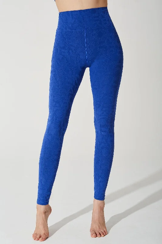 Classic Déese Fleur Legging 3D - Royal Blue