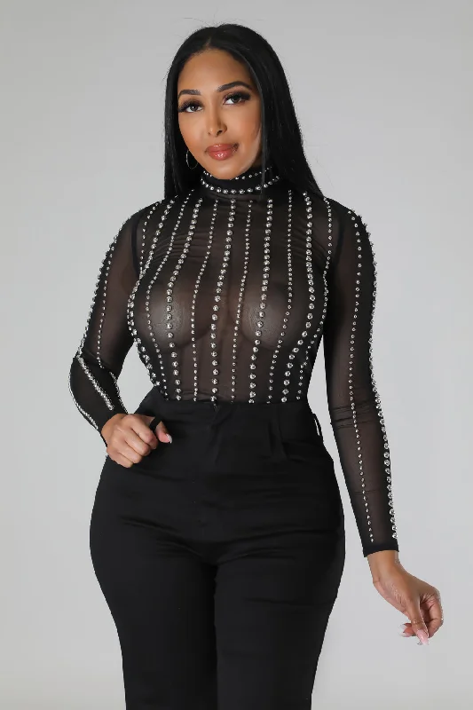 Studded Mama Top