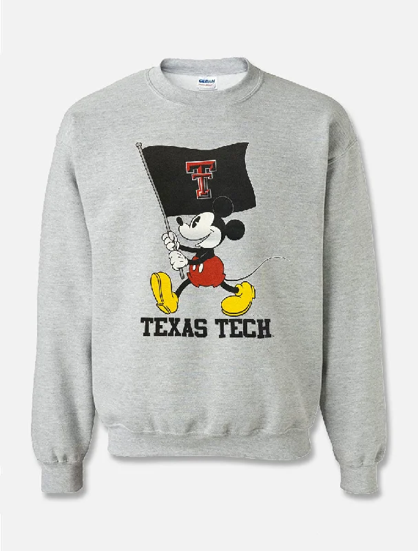 Disney x Red Raider Outfitter "Flag Waver Mickey" Pullover Sweatshirt