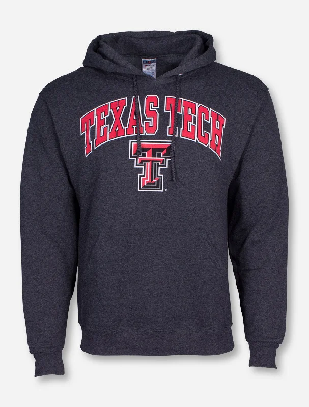 Texas Tech Arch Over Double T Hoodie