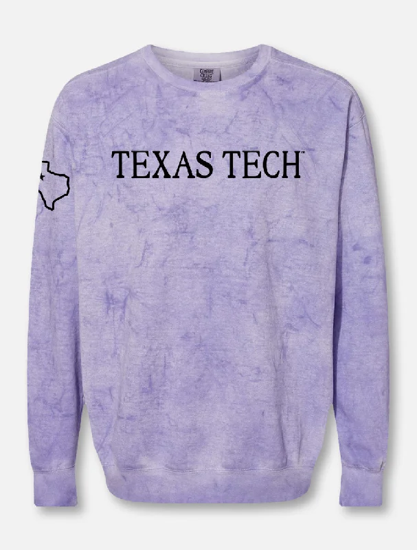 Texas Tech "Color Blast SeaShore" Crewneck Sweatshirt