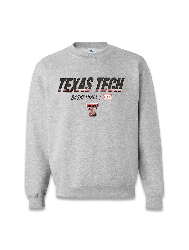 Texas Tech Red Raiders Basketball "Center Court" Crewneck Sweatshirt