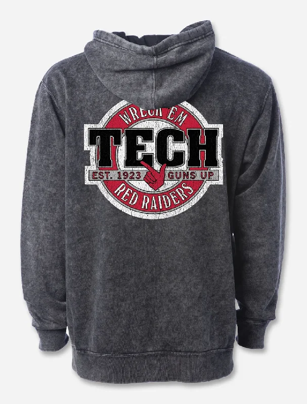 Texas Tech Red Raiders "Drop In" Acid Wash Hood