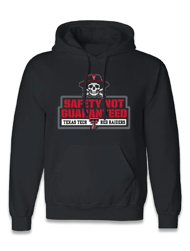 Texas Tech "Safety Not Guaranteed" Black Hoodie