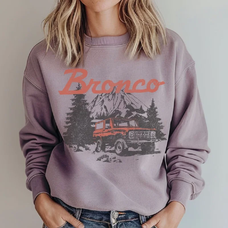 Winter Bronco Plush Crewneck